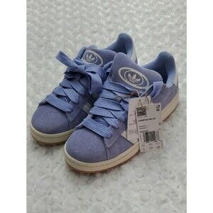 adidas Lavender Blue Suede Low-Top Sneakers